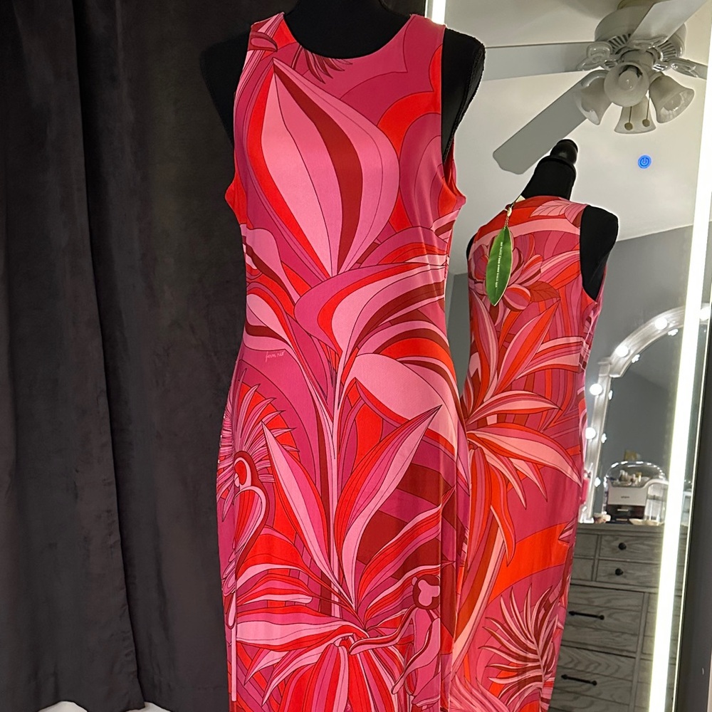 FARM RIO Tulle Midi Dress - Picture 5 of 17